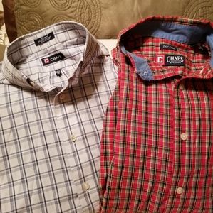 Two Chaps Long Sleeve Shirts
